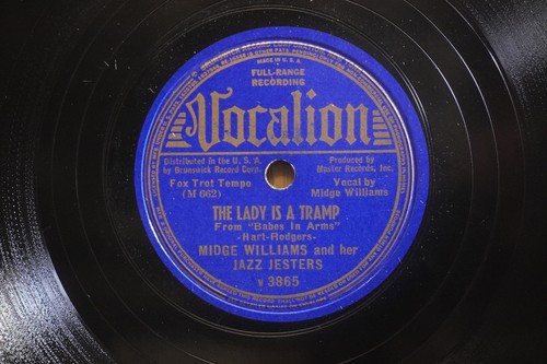Midge williams jazz - midge, is
