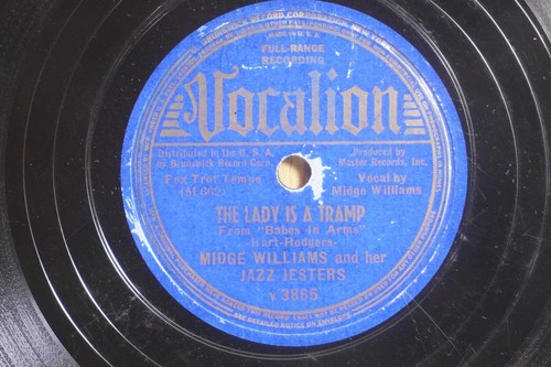 Midge williams jazz blues - williams,