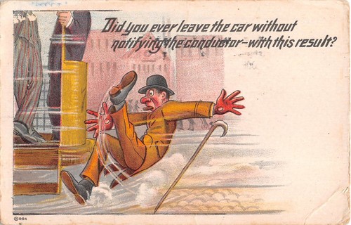 1908 cartolina fumetti - cartolina,